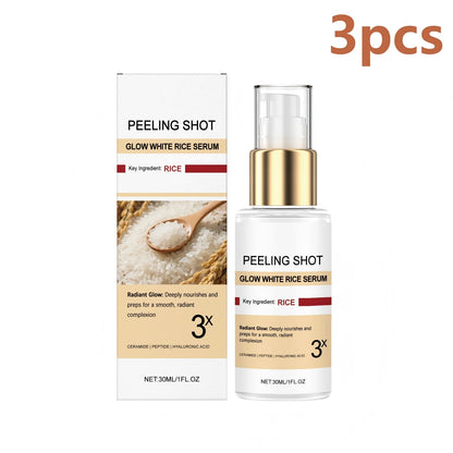 Peel Shot Glow Rice Serum Soft Exfoliating Face Dead Skin