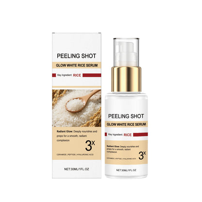 Peel Shot Glow Rice Serum Soft Exfoliating Face Dead Skin