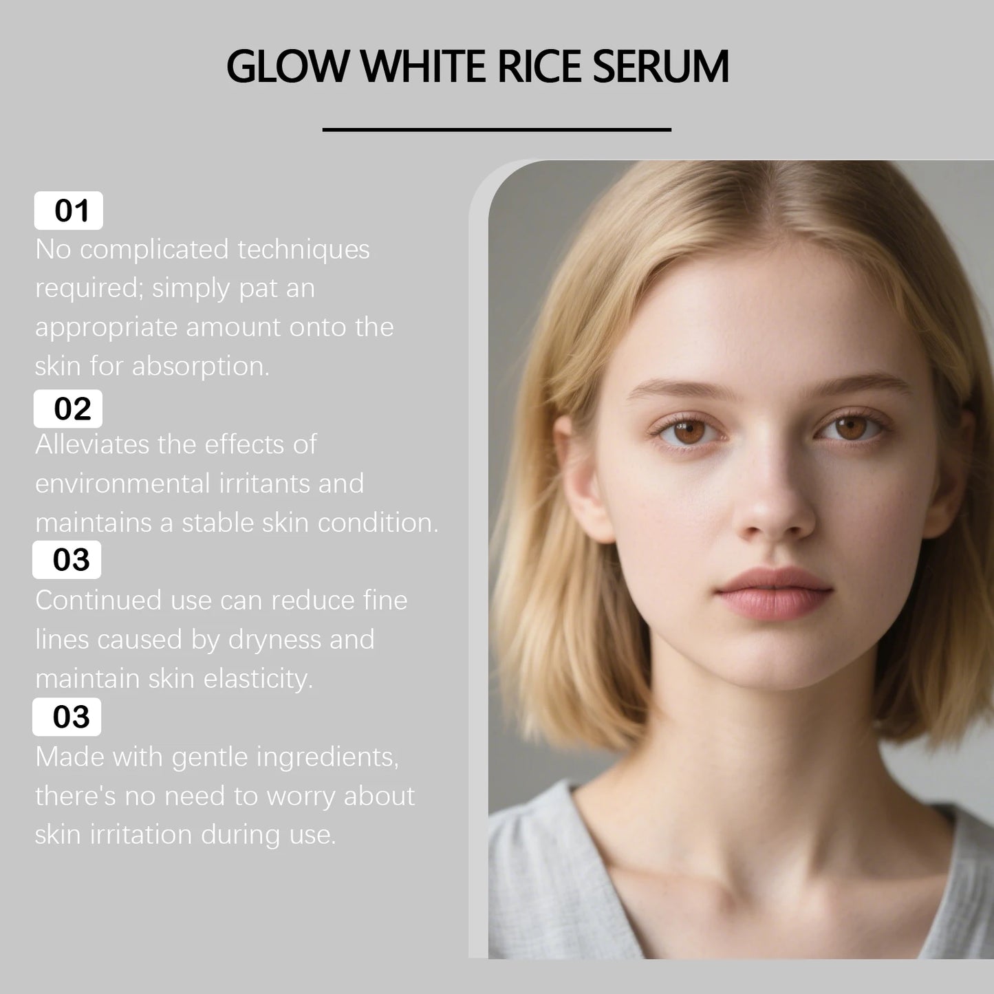 Peel Shot Glow Rice Serum Soft Exfoliating Face Dead Skin
