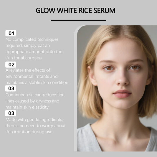 Peel Shot Glow Rice Serum Soft Exfoliating Face Dead Skin